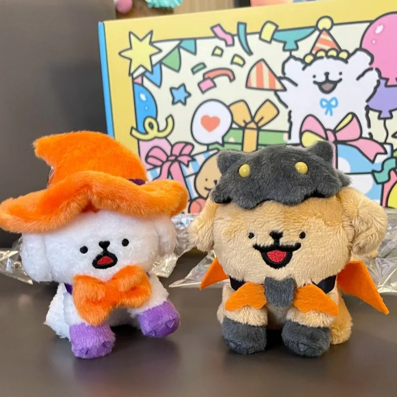 Line Puppy Halloween-serie Kawaii pluizig beeldje pop rugzak charme sleutelhanger schattige pop kerstdag verjaardag verrassingsgeschenken