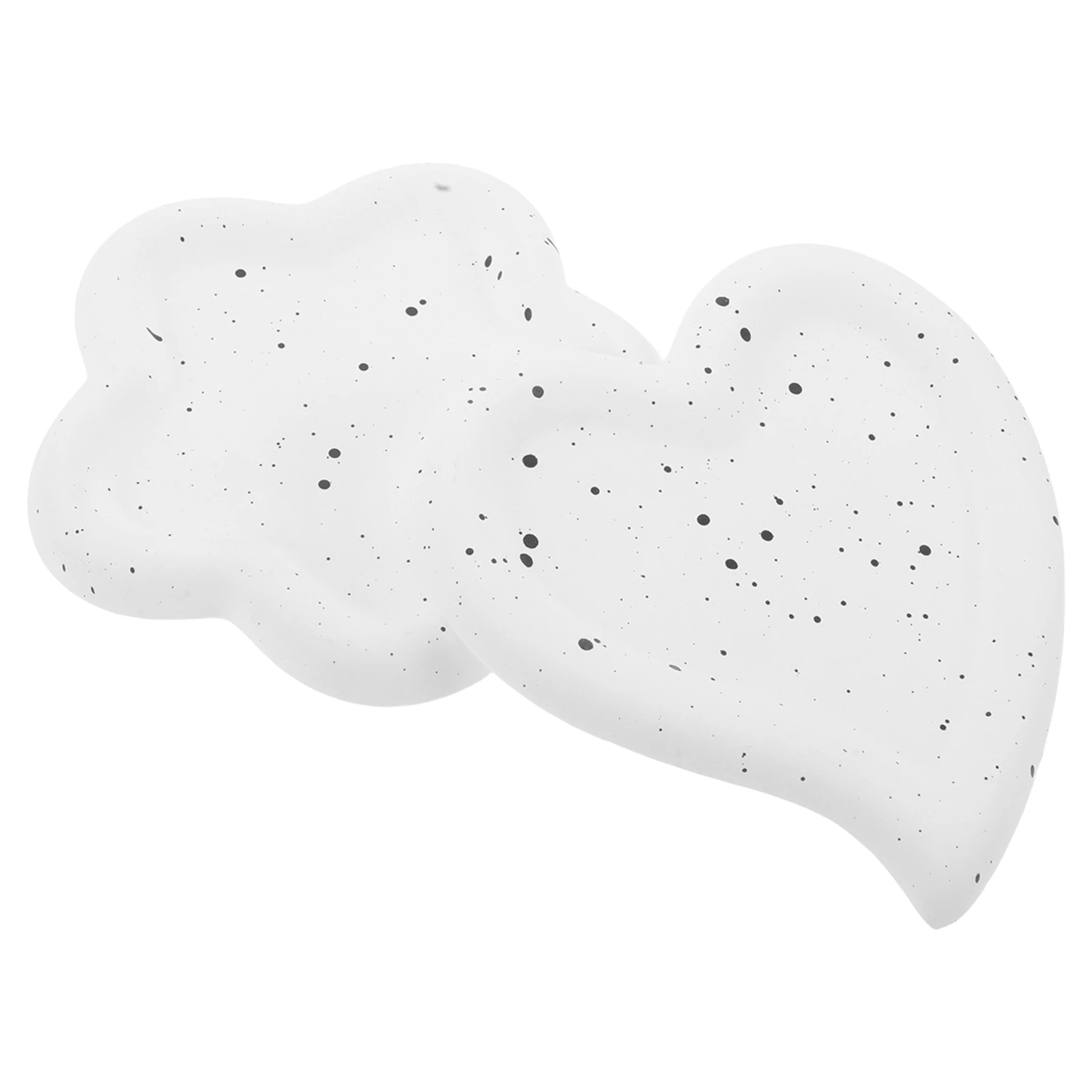 

2pcs Display Tray Heart Shaped Jewelry Dish For Rings Perfume Plate Cute Trinket Dish Photography Props Art Background Prop Key