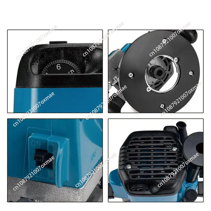 Electric Wood Router Trimmer Wood Milling Engraving Slotting Trimming Machine Hand Carving Carpentry Router