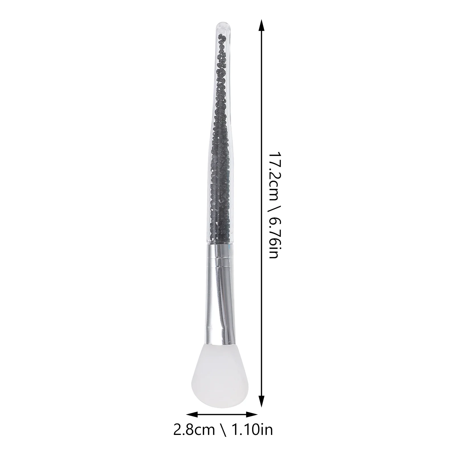 5 قطع من فرشاة قناع الوجه المصنوعة من السيليكون على شكل مروحة للبشرة الحساسة وغير لاصقة ومقاومة للحرارة وخفيفة الوزن ومحمولة