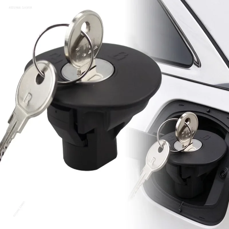 Tank Cap Locking Fuel Gas Tank Cap with Key 8U5Z-9C268-B 8U5A9C268AC Direct Fit for Ford Focus for Lincoln MKZ Auto Parts