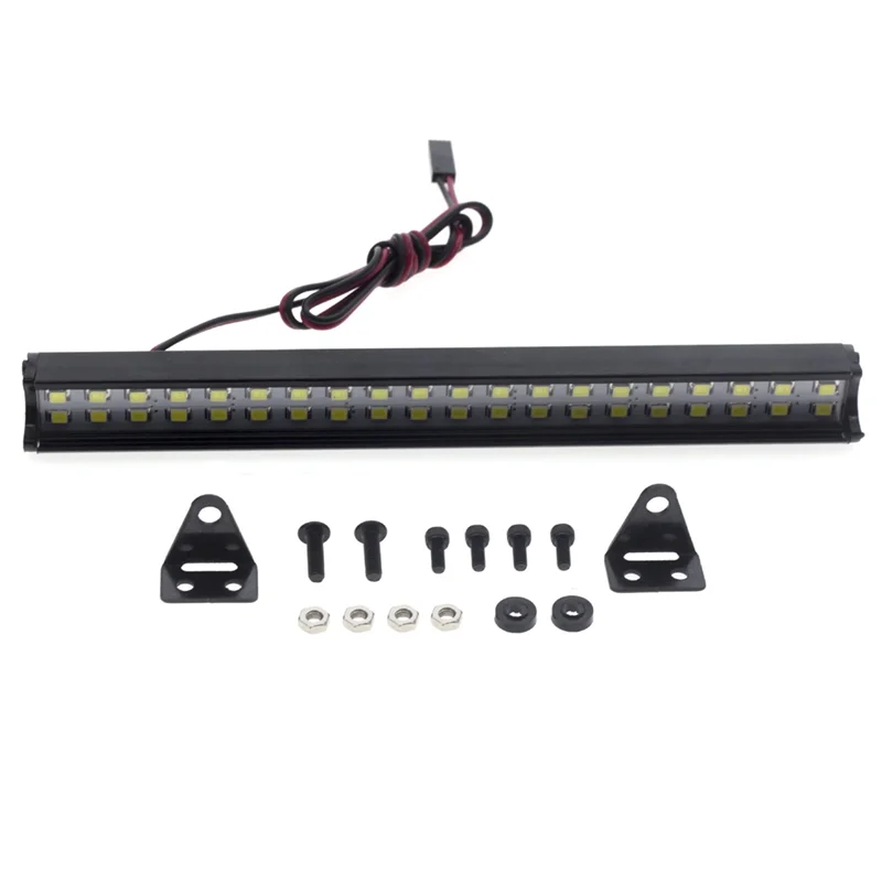 149MM 40 LED Light Bar Lampa dachowa do Axial SCX10 90046 Traxxas TRX4 Slash Rustler 1/8 1/10 RC Crawler Car