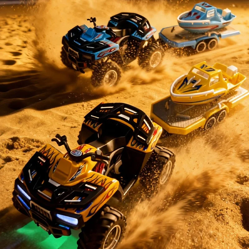 New Product 1/64 Mini Beach Off Road Vehicle Style 2.4g Suspension Four Wheel Toy Vehicle Off Road Remote Control Vehicle