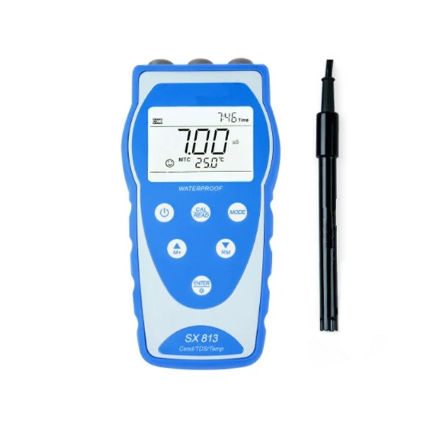 SX813 portable single parameter conductivity meter TDS salinity meter/resistivity/temperature