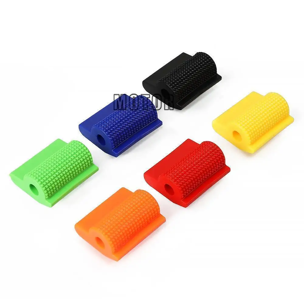 Motorcycle Shift Gear Lever Pad Pedal Rubber Cover Protector For Kawasaki Ninja 500R 600R 750R H2 H2R ZX10R ZX14R ZX1400 ZX6 R