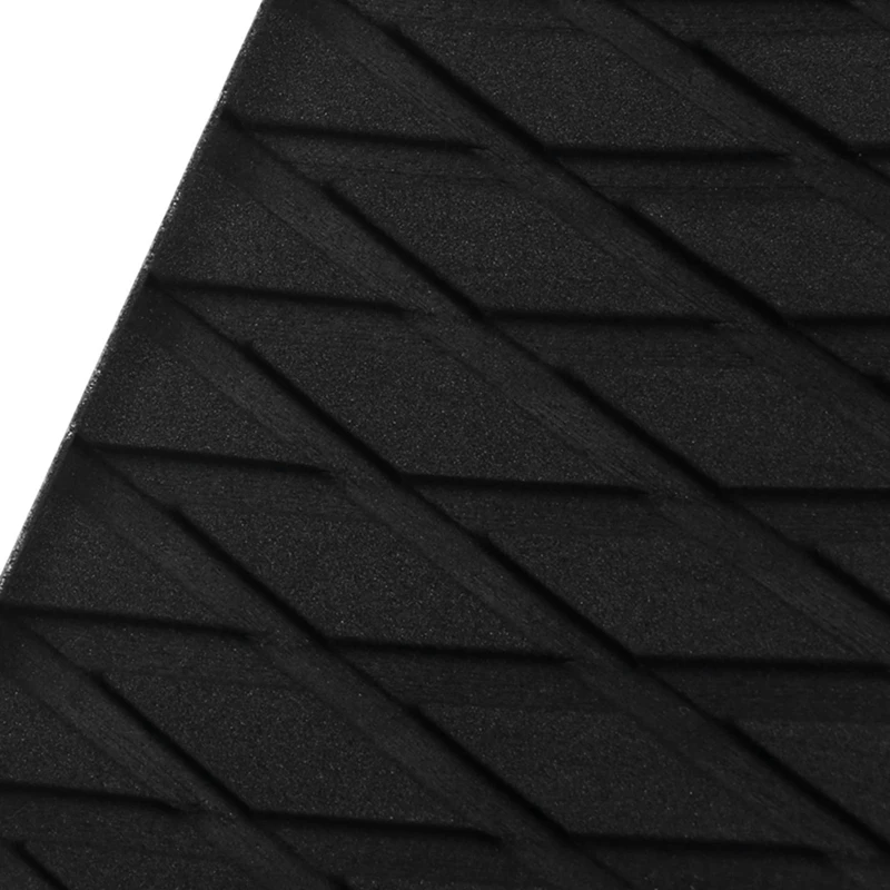 2Pcs Non-Skid Marine Synthetic Eva Foam Sheet 37X92cm Jet-Ski Black Surfboard Mat Watercraft Skis Slip