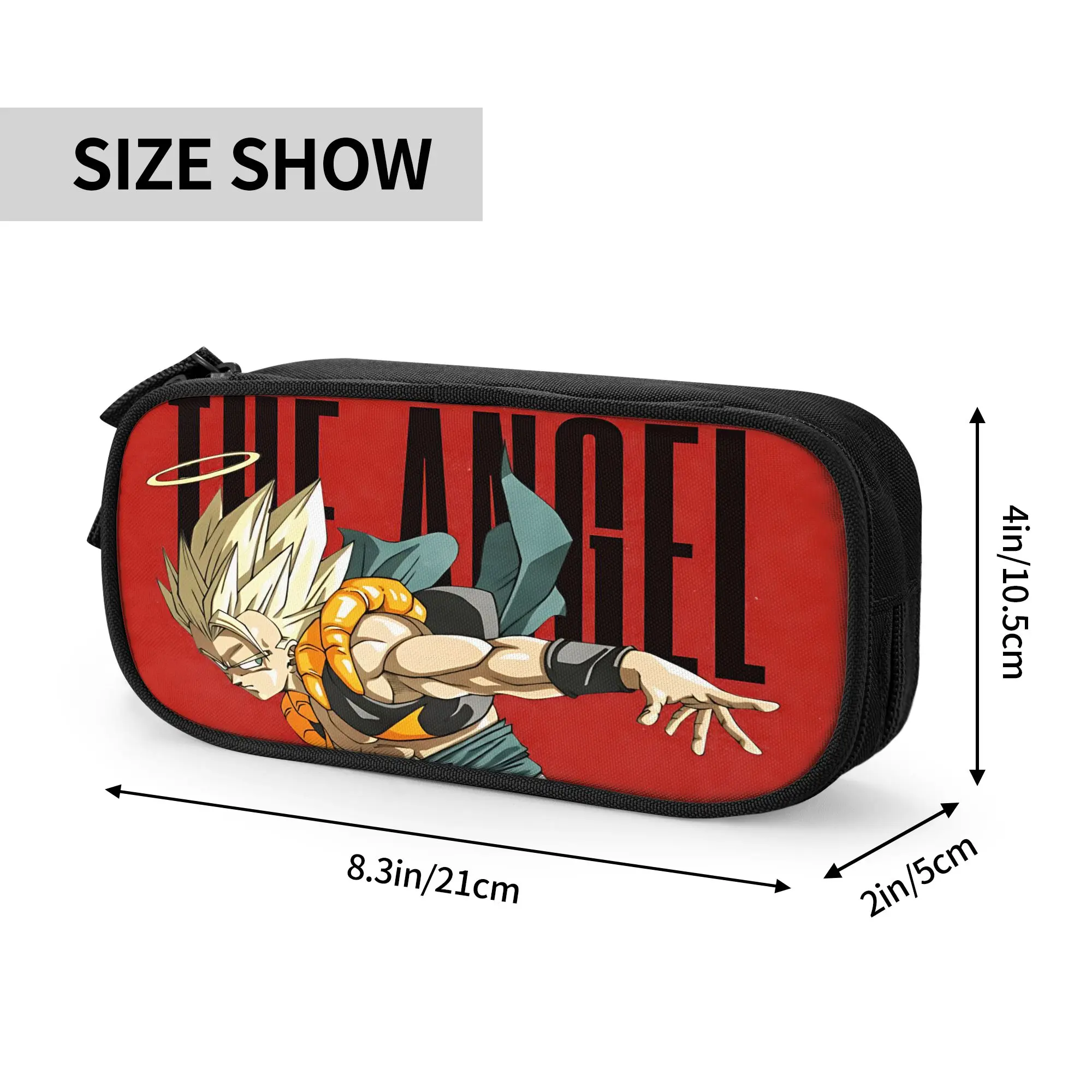 Custom Dragon Ball Z Large Capacity Bags for Child  School Pencil Bag for Boys Gilrs Kids