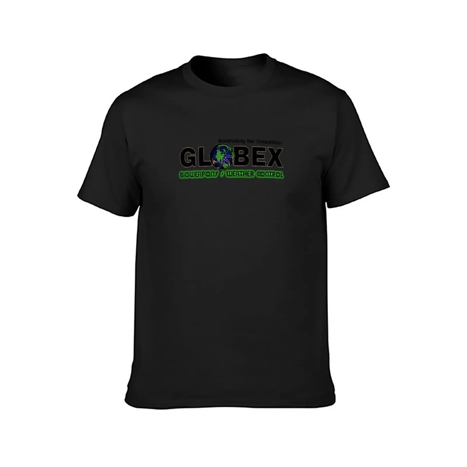 Globex Corporation - Weather Control and Bioweapons T-Shirt graphics quick-drying men t shirt