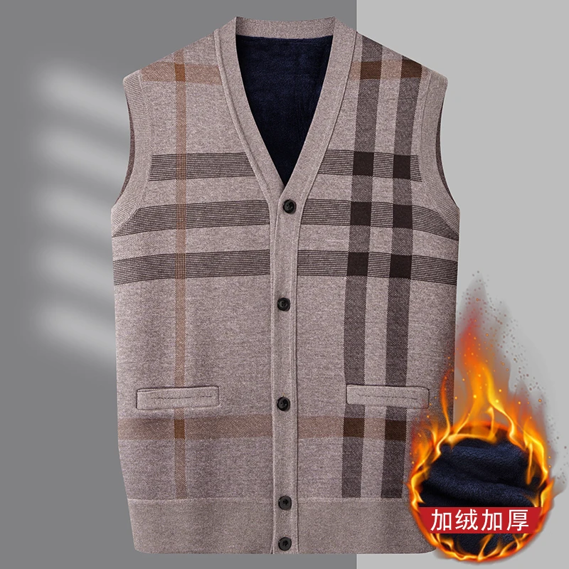 

Мужской кардиган-свитер, жилет, мужская одежда, теплый и тонкий свитер, жилет, пальто осенью и зимой