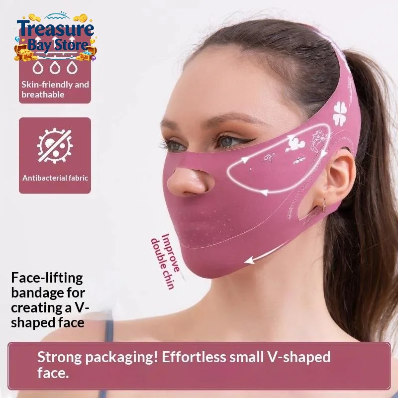 Design Chin Up Mask V Line Shaping Face Masks Face Sculpting Sleep Mask Facial Slimming Strap Face Lifting Belt