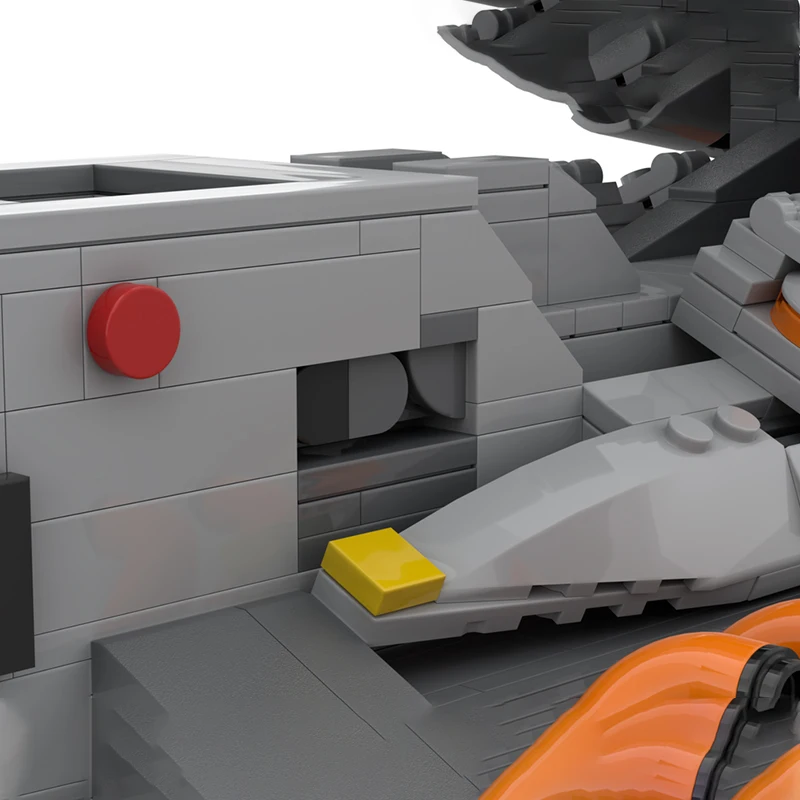 1195PCS MOC MOG Alteisen Pen Holder Functional Train Model from NIKKEes Compact Desk Decor Modular Building Building Blocks Gift