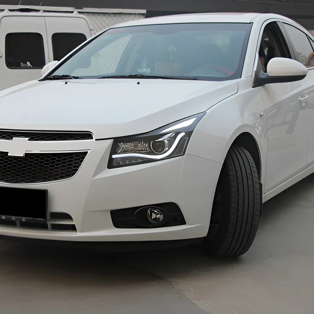 

Высококачественные обновленные автомобильные передние фонари для Chevrolet Cruze 2009-2014, авто фары в сборе, светодиодные линзы проектора, аксессуары для инструментов