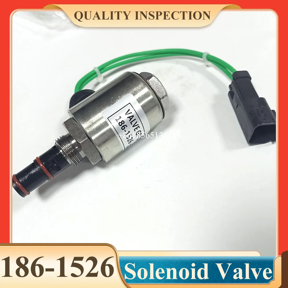 1861526 186-1526 Hydraulic Solenoid Valve for Wheel Loader D8R 950G 938G 140H D7R 924G Tractor