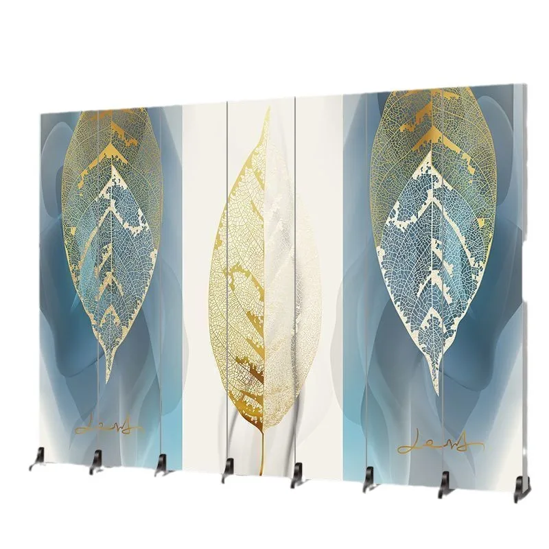 

Nordic screen partition wall simple modern living room folding mobile bedroom shaded office
