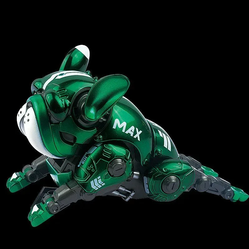 Upgraded Alloy Material Transformation Mechanical Bulldog Robot Dog Action Figures Collectible Model Adult Kids Toy Trendy Gifts