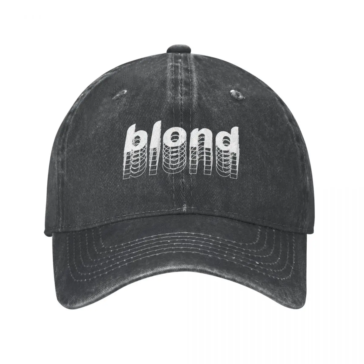 

Fashion Frank Blond Baseball Caps Unisex Distressed Denim Snapback Hat Ocean Outdoor Activities Unstructured Soft Hats Cap