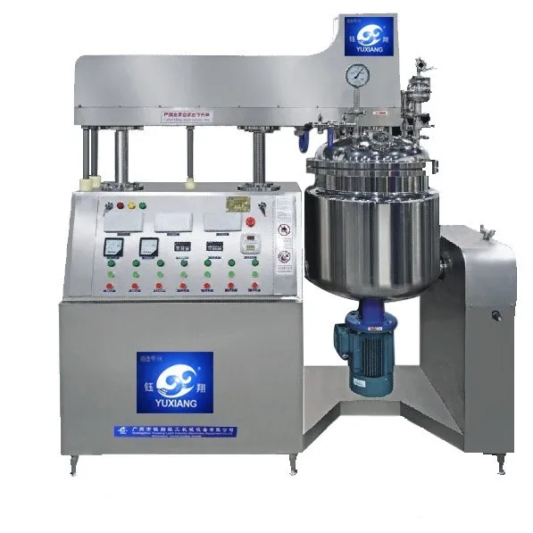 Yuxiang 200L Vacuum Emulsifier Homogenizer for Shoe Polish Cream Making Machine