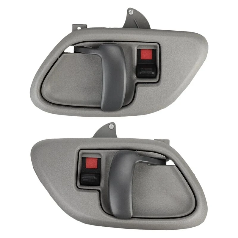 A95E-For Chevrolet C1500 1995-1999 Front Left& Right Interior Door Handles- 1Set Part Numbers 15708079 15708080 15708043