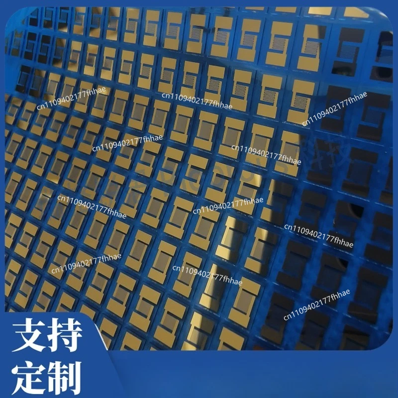 For  Au Transparent Interdigital Electrode Quartz Glass Capacitor Array Gas Biosensor Photoelectric Detection