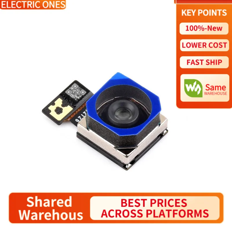 

【Оригинальный Waveshare】Официальный модуль камеры Raspberry Pi 3, сенсорный блок, автоматическая фокусировка, датчик IMX708, опции для FOV и Night V