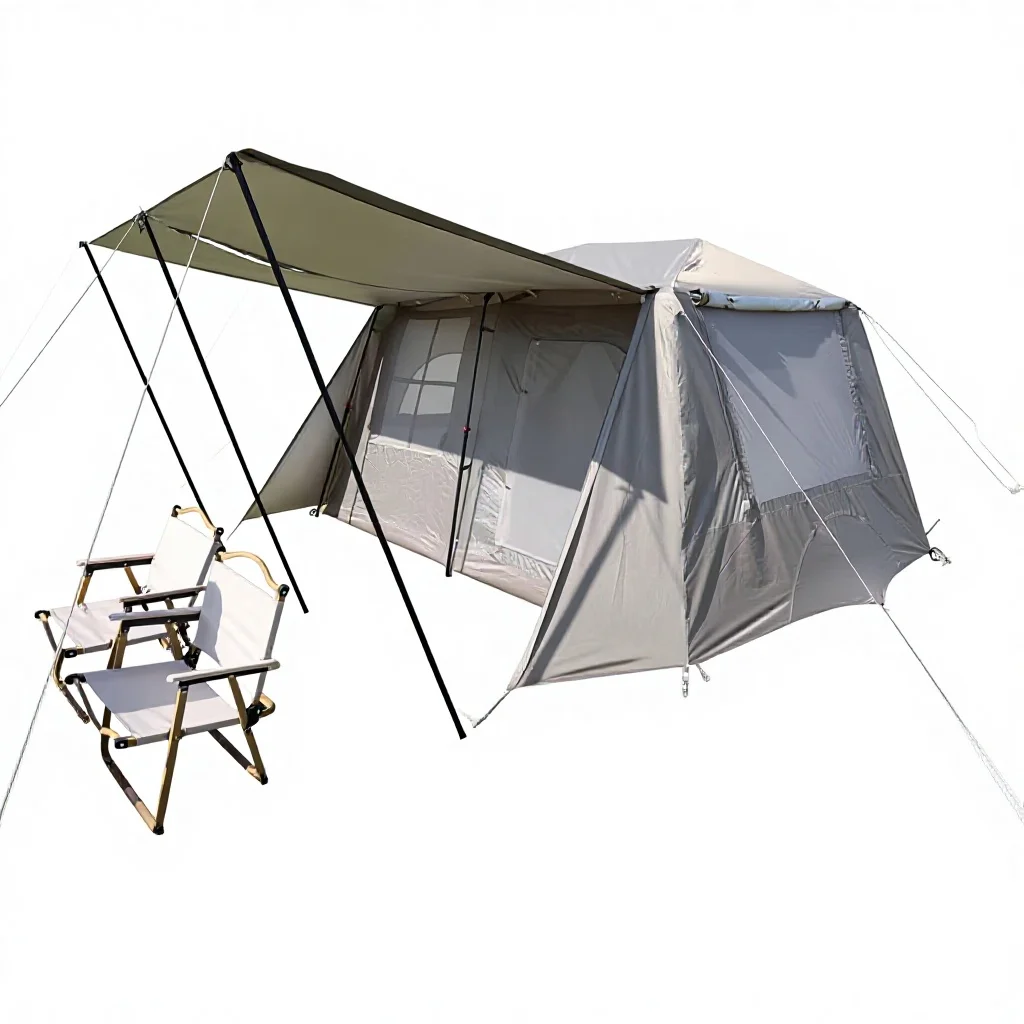 Instant Easy Setup Light Weight Portable Outdoor Windproof 3000mm Waterproof PU Double Layer Camping Tent for 2 Person