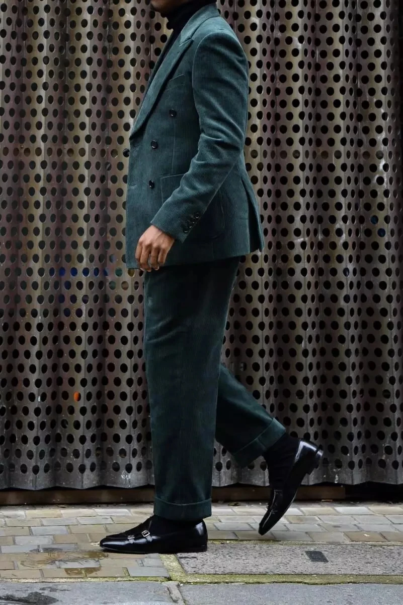 Traje de PANA con solapa de pico para hombre, esmoquin Masculino de boda, Blazer ajustado para novio y graduación, 2 piezas de chaqueta y pantalón, 2023