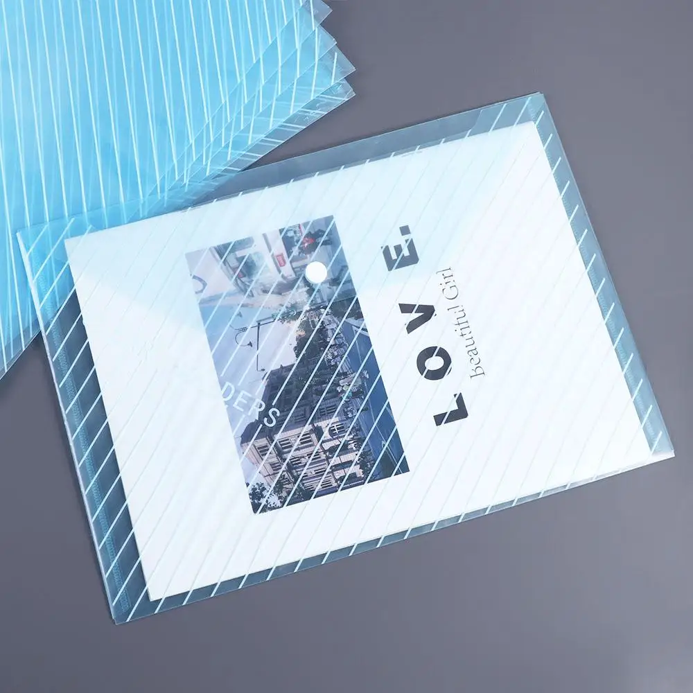 Water Resistant Office Tools Large-capacity Folders Documents Information Pocket Storage Bag File Bag Classification Folder