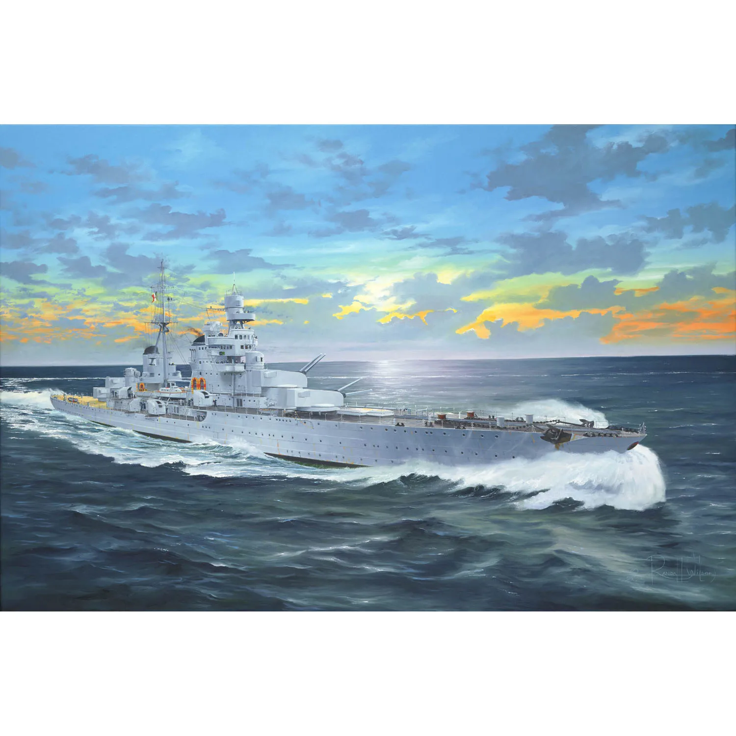 

Trumpeter 1/350 Scale 05381 Plastic Static Warship Model Italian Heavy Cruiser Pola Military Kit Unpainted For Adult Collection