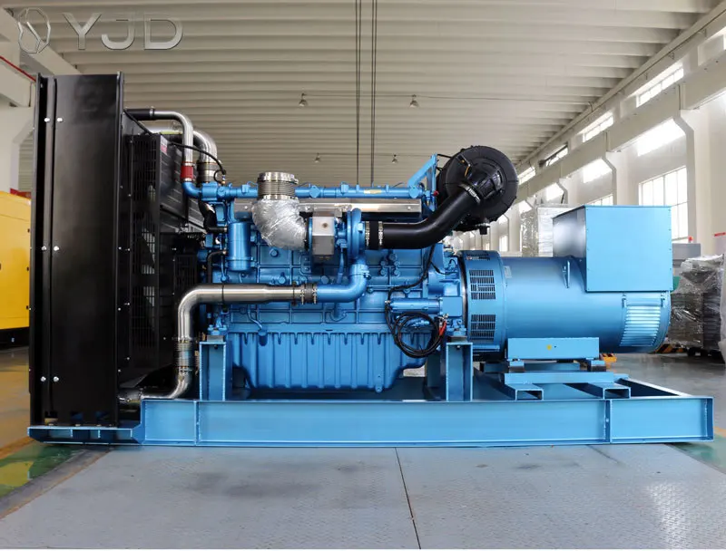 HM 600kW 750kVA Multi-cylinder Diesel Generator Set Mining Low-Noise Super Silent Fully Automatic 85% Efficiency Mobile Type ATS