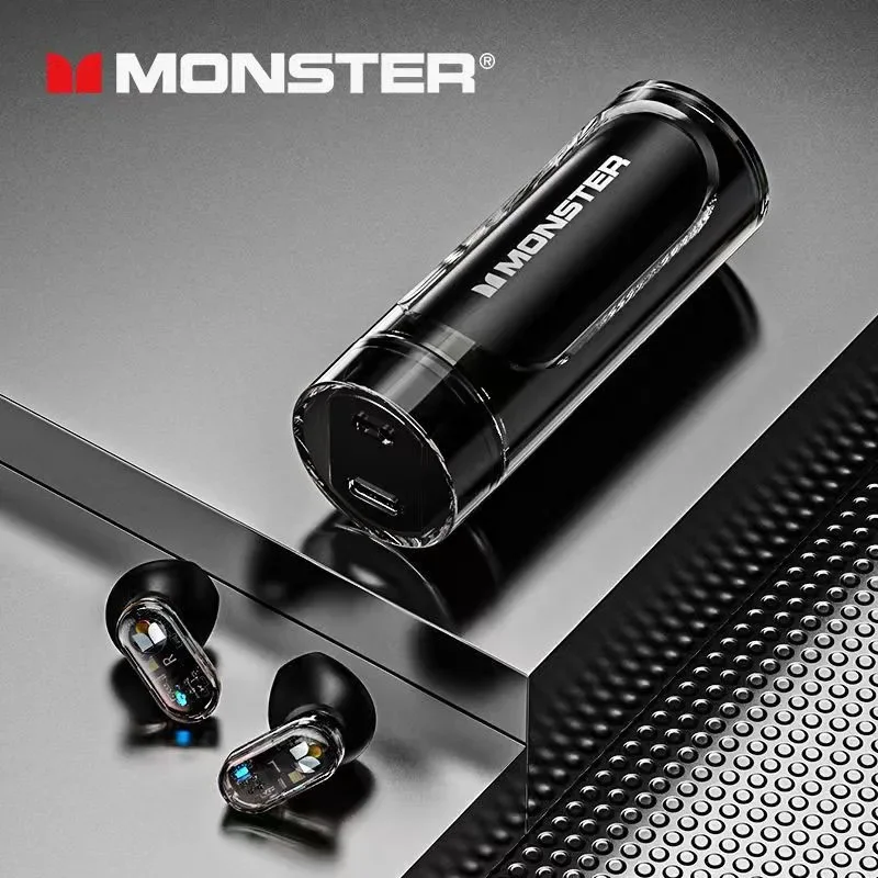 MONSTER Airmars XKT13 Wireless Bluetooth Headphones in-ear 5.3 Version Noise Reduction Dynamic Sound Quality Gaming Earphones