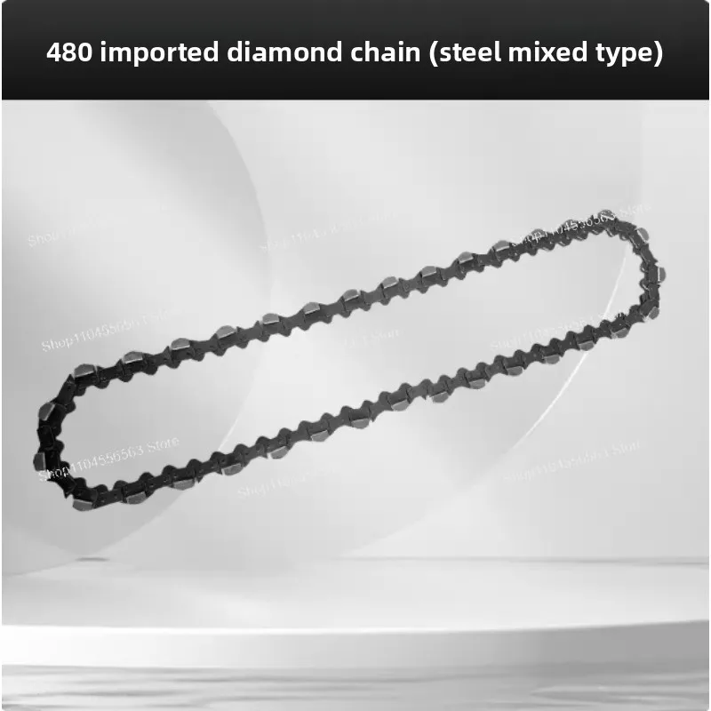 350 type and 480 type imported diamond steel mixed type chain threading machine and lead wire climbing rope machine