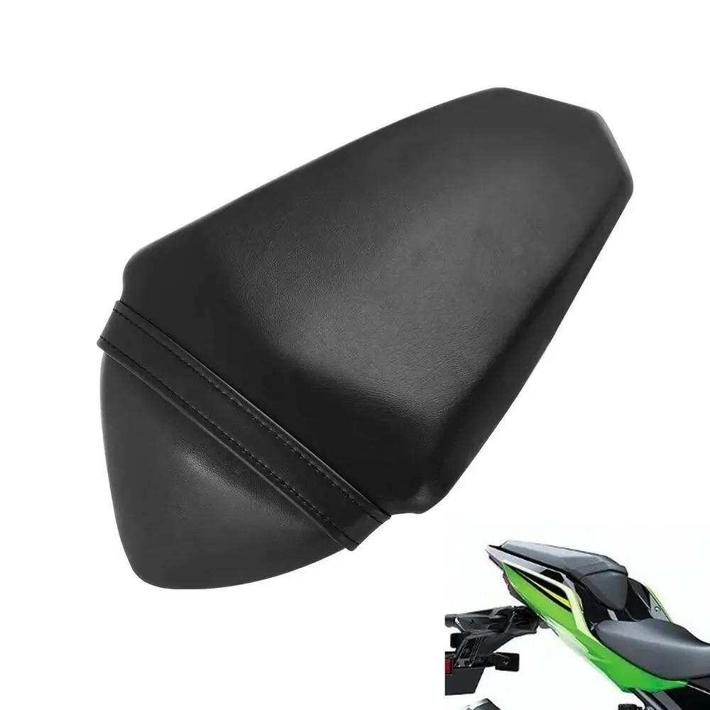 Pillion-カワサキニンジャ400,ex400 2018-2023,z400 2019-2022,オートバイ用の黒い後部座席