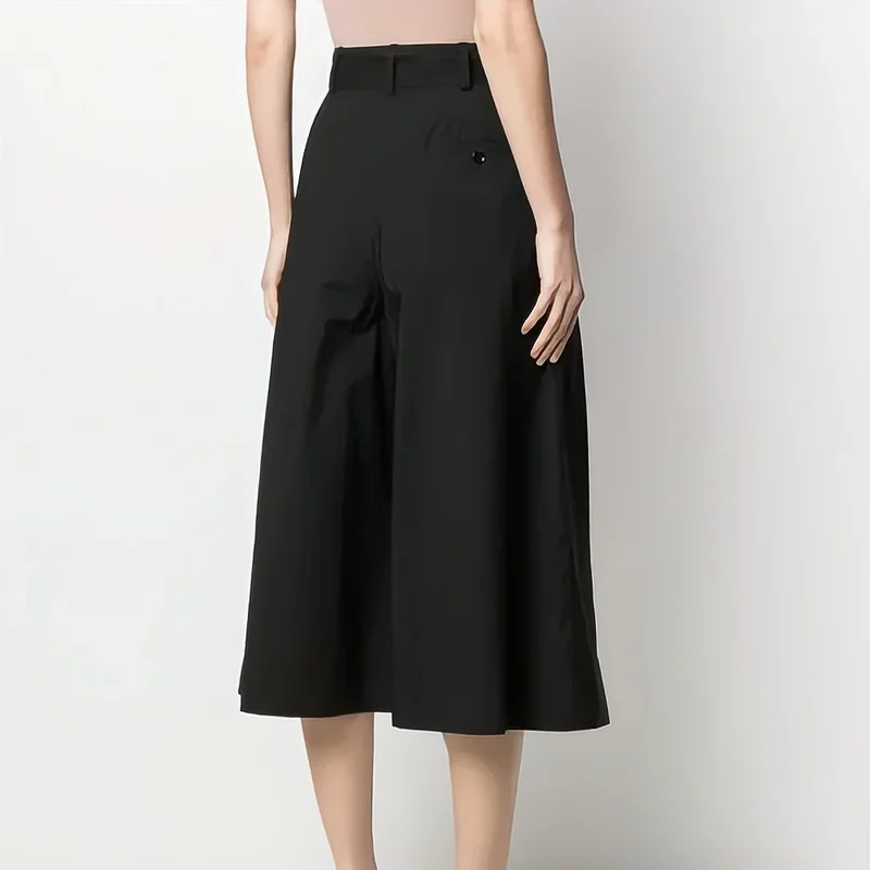 Fashionable Temperament All-match Skirt High Waist Women's Loose Trousers