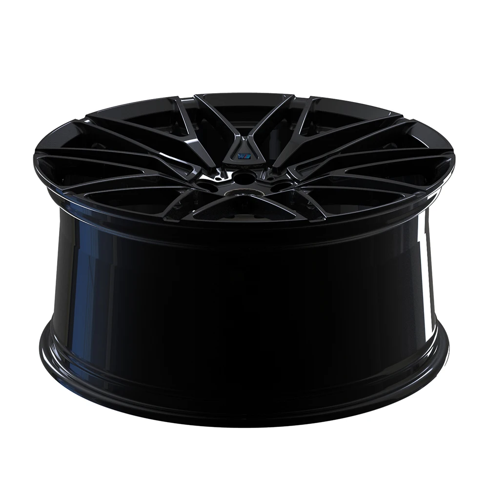 

Wheel New Multi Spoke Forged Alloy Car Wheels 22x10.5 Inch Black 5x112 Rims #J03011