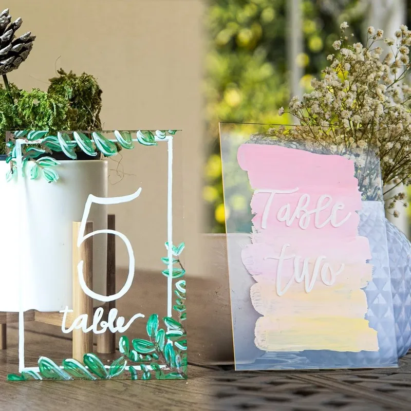 

2Pcs 10×15cm Thick Acrylic Sheets, for Events, Festivals, Frame Backs & Collection Displays