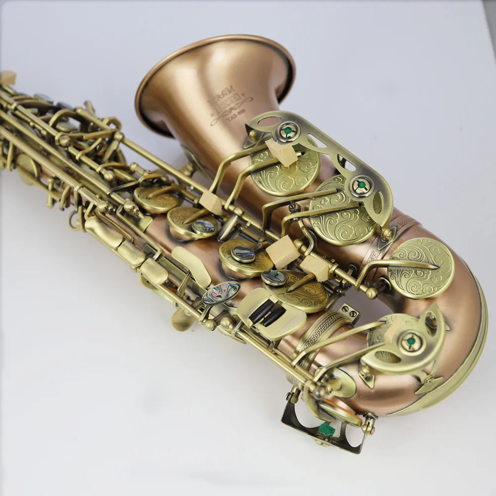 Professional musical instruments and cases, real picture alto saxophone, EB phosphor copper, retro art, free shipping