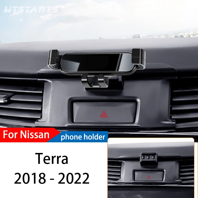 

Автомобильный держатель для телефона для Nissan Terra 2018-2022 GPS Специальный гравитационный навигатор Мобильный Кронштейн Поворот на 360 градусов крепление аксессуары