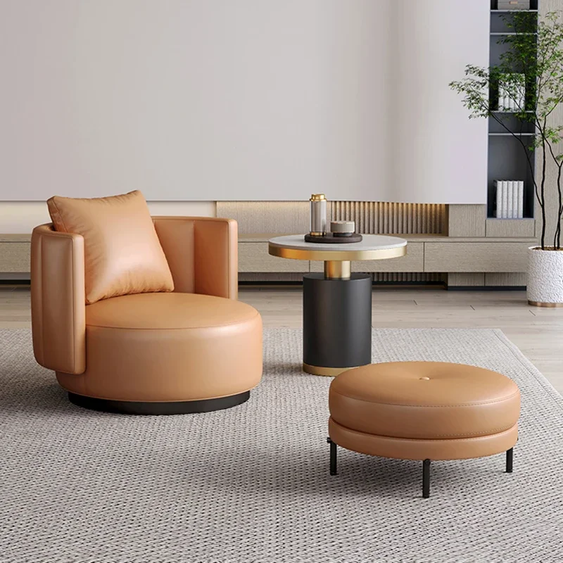 

Handle Living Room Chairs Modern Luxury Design Comfortable Office Chair Swivel Comfy Muebles Para El Hogar Home Furniture