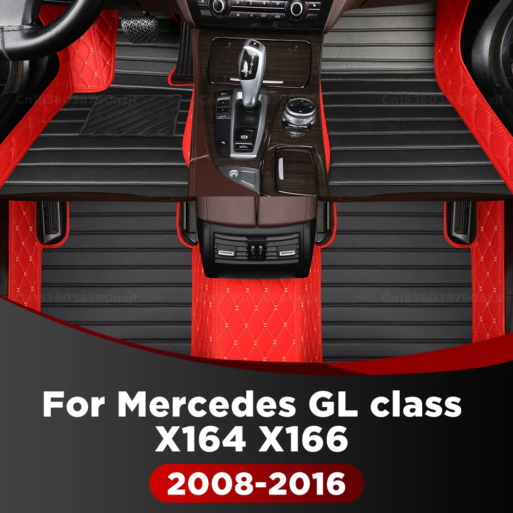 

Для Mercedes Benz GL class X164 X166 2008-2016 индивидуальный автомобильный напольный коврик автомобильный ковер чехол аксессуары для интерьера защитные
