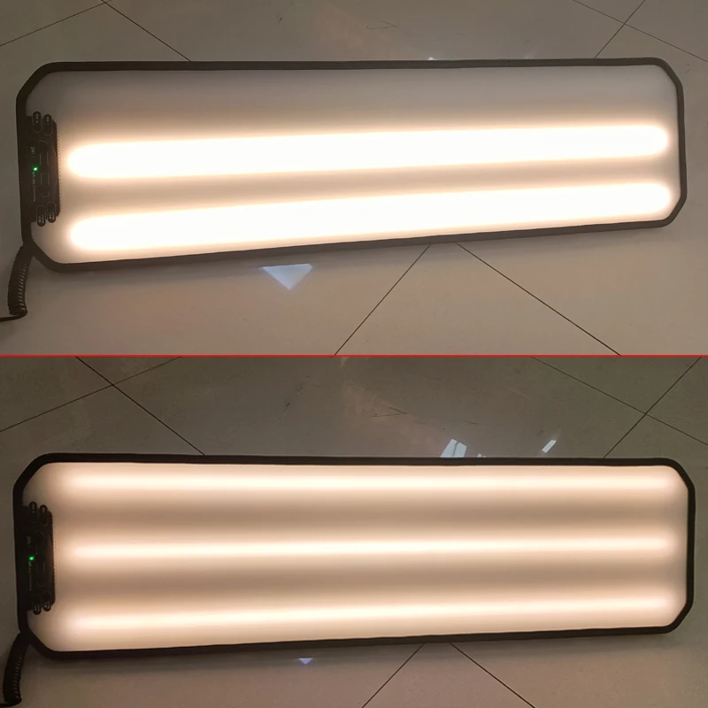 Dent Light 6LED Strip Line Reflective Board Lamp  Light for Dent Detection Hail Damage  Repair Light No Stand