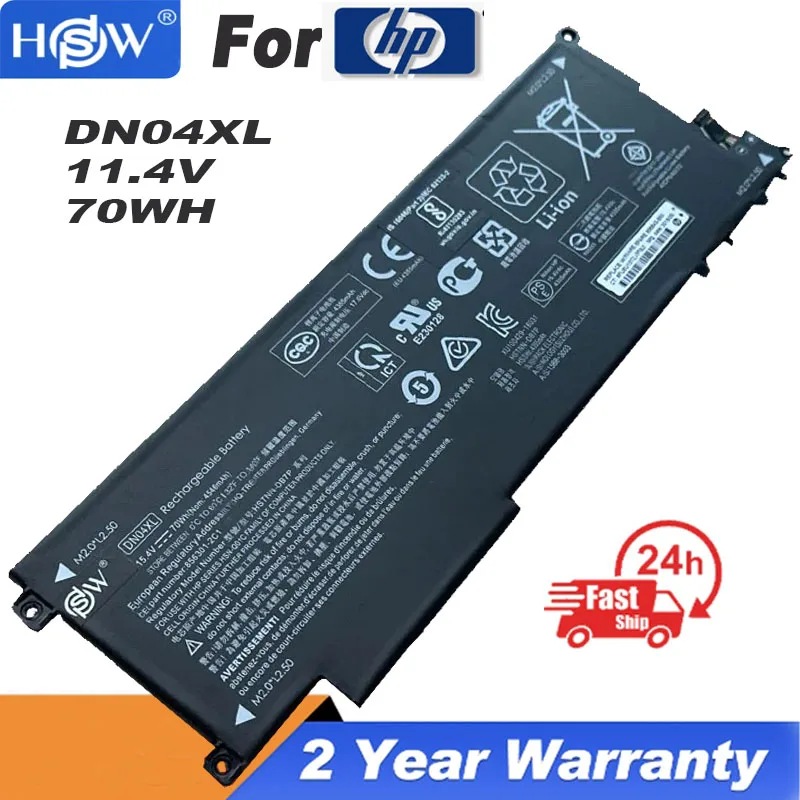 

Аккумулятор 70WH DN04XL для HP ZBook X2 G4 3FB87UT 3WP24UT 3XP65UT 3XT78UT 3JY50UT 3FB84UT 3JY49UT 856843-850 HSTNN-DB7P