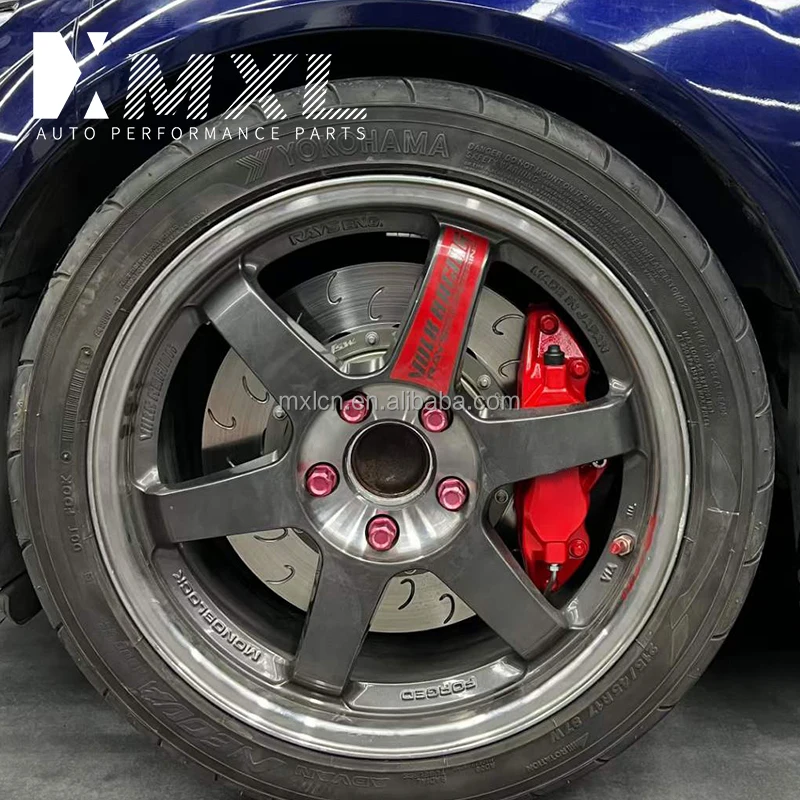 High Performance 4 Pot MXL9200 Brake Calipers Big Brake Kit For VW MK2 Golf MK5 MK6 MK7 GTI R32 Audi A4 B7 A3 E92 Kia Rio 2021 - view 3