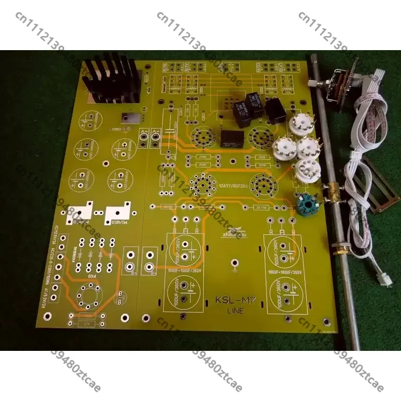 Hifi Tube Preamp Blank Circuit Board With And Without Potentiometer Rod Audio Equipment Mod Parts