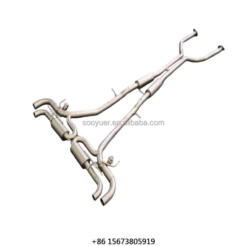 

Auto Catback for LC500H 3.5L Active X Pipe Sound System Stainless Steel Muffler Exhaust Pipe With ControlCustomed