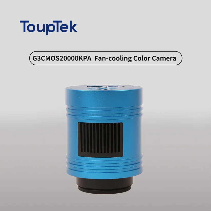 TOUPTEK G3CMOS20000KPA 20MP USB3.0 17FPS Telecamera a colori per guida astronomica raffreddata con ventola con telescopio CMOS Sony IMX183 da 1 pollice