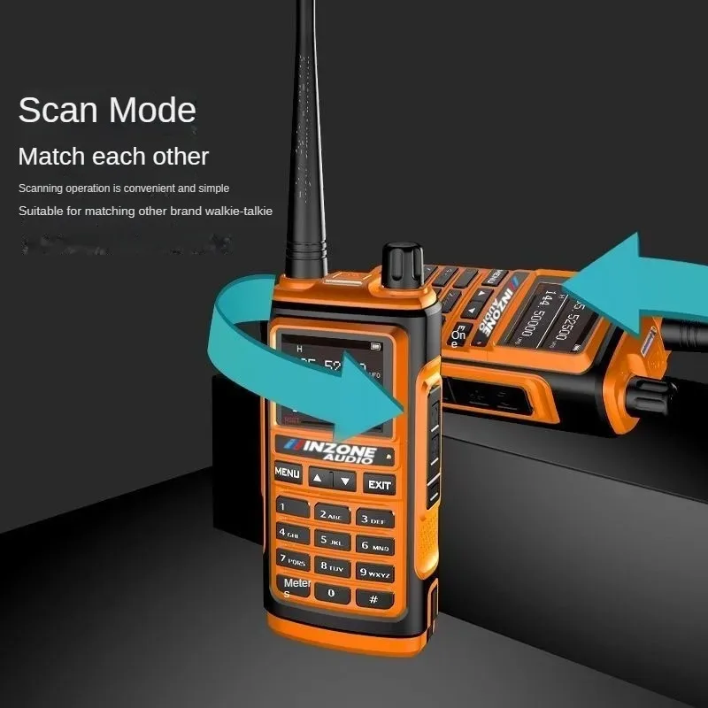 INZONE AUDIO UV17L 屋外トランシーバー直接充電マニュアル FM ワンキー周波数マッチング登山