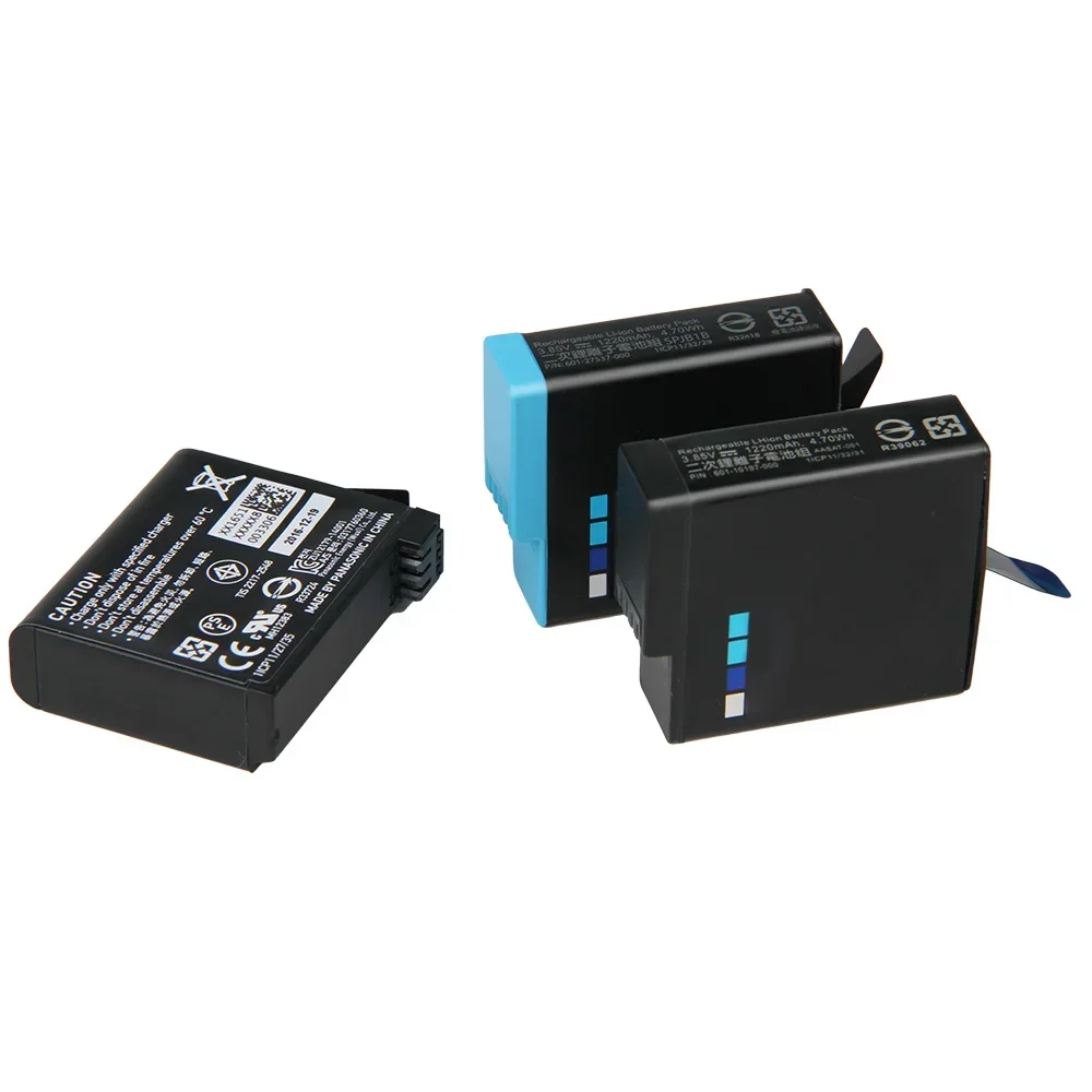 New Battery For GoPro Hero 4 5 6 7 8 Hero 11 10 9 8 7 6 5 4 Rechargeable Batteries