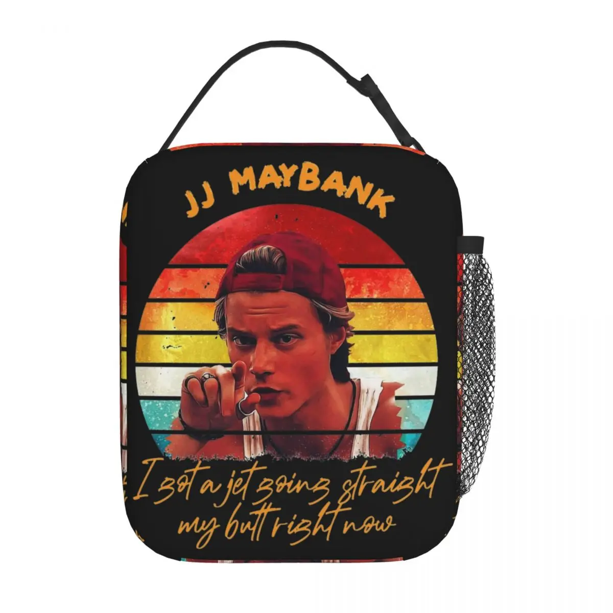 Rudy Pankow JJ Maybank Thermal Insulated Lunch Bags Movie Portable Food Bag Container Men Women Thermal Cooler Lunch Boxes