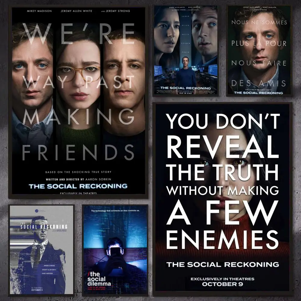 TV drama The S-Social Reckoning Poster PP Wall Art Prints Poster for Dorm Room Apartment Home Office Room Decor Gift Waterproof