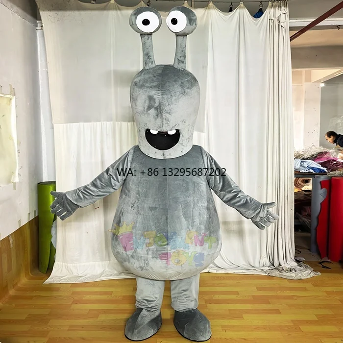

Bestselling Animal Clothing Theme Cute Snail Mascot Cartoon Doll Costume Stage Performance Mall Event Performance Costume Set